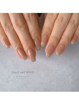 リアンスネイル ヴィヴィッド 岡山店(LianS nail ViViD)/ナチュラル