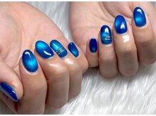 ネイルマジック 仙台一番町店(NAIL MAJIC)/マグネットビー玉ネイル