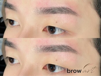 ブロウアート 上野 東上野店(Brow art)/眉毛/メンズ/上野/アイブロウ/眉