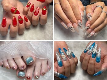 モンシュシュ(Monchouchou)の写真/【シンプル!ワンカラー/ラメグラ◎】豊富なカラーやパーツで、あなただけの特別な組み合わせが出来る!