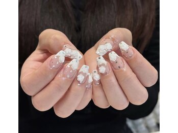 ヴィーナスネイル(Venus Nail)/長さ出し120分持ち込みデザイン