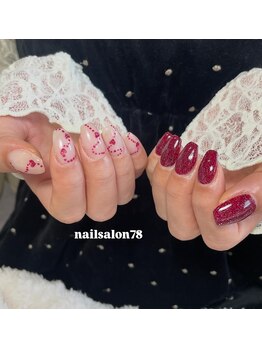 ナナハチ(78)/ハートネイル