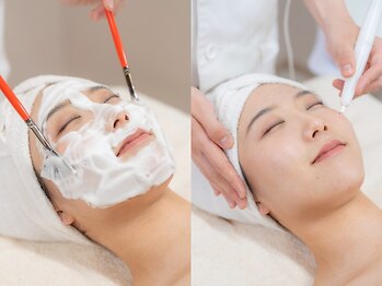 スロウスパ(Slow Spa)の写真/艶感アップ×シミケアで若見え肌♪【ララピール+シミケア体験★¥8980】くすみも撃退◎内側から輝く水光肌へ