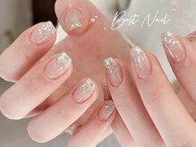 自爪に負担の少ないフィルイン導入サロン♪［韓国ネイル/トレンドネイル/キラキラネイル/グラテーション］