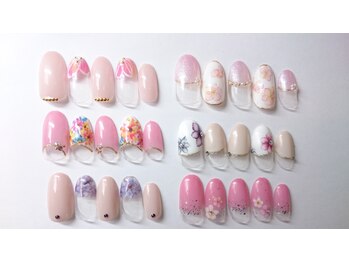 季節限ネイル自他店オフ込