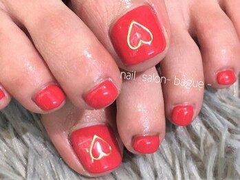 バーグ(bague)/ハートネイル