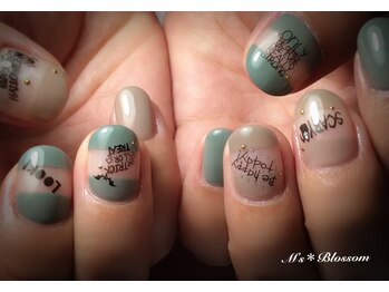 ネイルサロンアンドスクールエムズブロッサム(Nailsalon & school M's Blossom)/ジェルアートやり放題コース