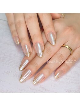 リグネイルスタジオ(Lig nail studio)/冬のブライダルネイル