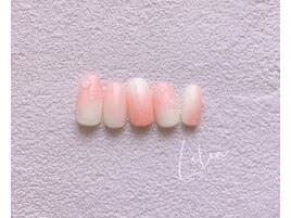 桃ネイル