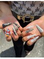 ネイルズイブ マーチ 天満店(nails ibu MARCH) 推しNAILの時はいつもこんな感じ★
