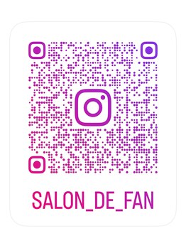 サロンドファン(salon de Fan)/salon de Fan公式インスタグラム