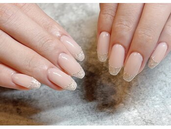 レア(le`a)/ラメフレンチ♪持ち込みアート