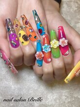 エスフィーネイルサロン ブリーユ(Esfy nailsalon Brille)/カラフル夏ネイル