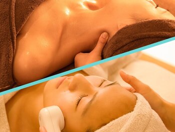 リノリノ(LINO LINO)の写真/内側から輝く発光美肌を作ります☆元気UPの濃厚プラセンタと首肩コリにもうれしい極上ハンドで至福の時間を