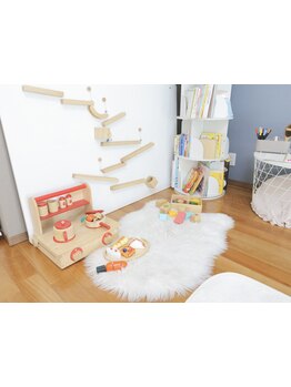 お子様同伴OKのサロン