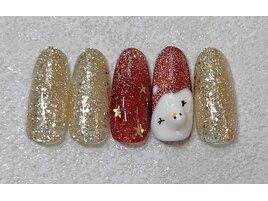 クリスマスネイル