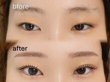 ミオプライベート(mio.PRIVATE)/まつげパーマ＆アイブロウWAX