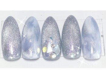 nailsalonA.A/グレーブルーマグネット♪