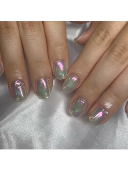 シエルズビューティー(ciel's beauty)/しゃぼん玉♪オーロラネイル