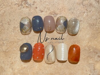 エヌズネイル 三鷹駅前北口店(n’s nail)/秋design 定額9600/10600