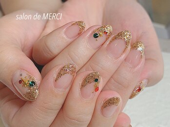 サロン ド メルシー(Salon de MERCI)/ラメフレンチ☆