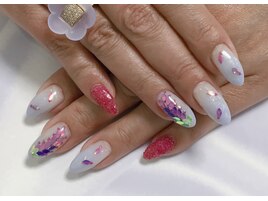 リーフホロネイル