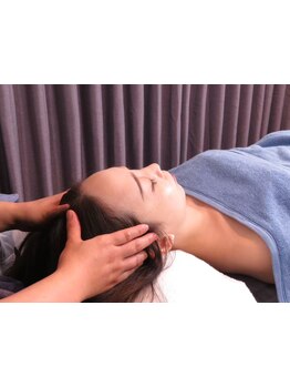 ヘッドスパで癒されたい