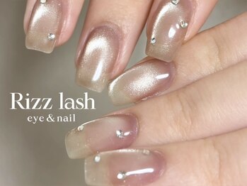 Rizz lash eye&nail 生駒店 /うる艶マグネットネイル