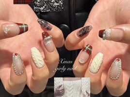 Xmas girly nail