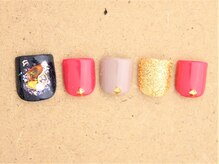 ネイルサロン ブランロール 白金店(Nail Salon Blanl'or)/FOOT　秋色♪￥8,760