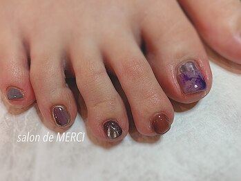 サロン ド メルシー(Salon de MERCI)/foot☆ニュアンス2
