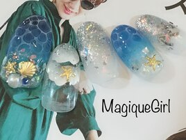 【ドロップリゾートネイル】