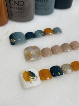 ナチュラネイル(naturanail)/シャラック2022秋の新色入荷