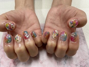 ネイル サロン ヴェレッド(Nail Salon VERED)/レインボーアート