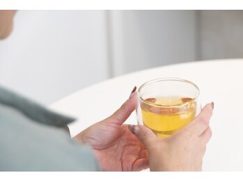 シーズボーテ(C's Beaute)/施術後はお茶でお寛ぎください