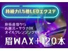 【人気No.2】美眉WAX脱毛＋LEDマツエク120本　通常18700円→12000円