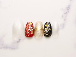 和柄ネイル初回￥7500