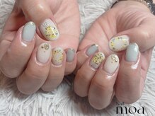 モア(moa)/ミモザ　ミントグリーン　春