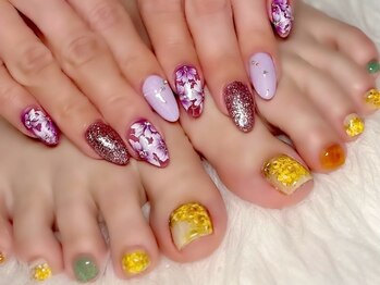 レア(Le'a)/フラワーハンドフットデザイン