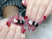 ネイルズバー 新宿店(Nails Bar)/キティリボンネイル