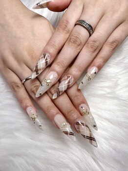 チェックネイル