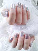 ビュービー ネイル(Beaubie Nail)/シンプル定額ネイルミラーネイル