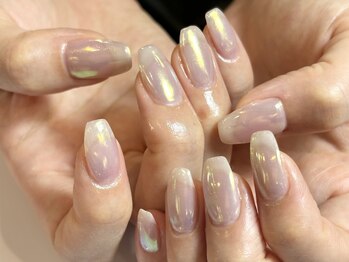 キャッツアイ東京 新宿店(Cat's eye TOKYO)/オーロラネイル