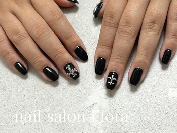 フローラ(_Flora)/ワンカラープラスパーツネイル