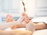 【漢方足湯付き】冷え/むくみ/疲れに効く☆漢方足裏パ+ふくらはぎリフレ45分