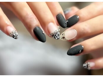 わがままキャット/ツイードネイル