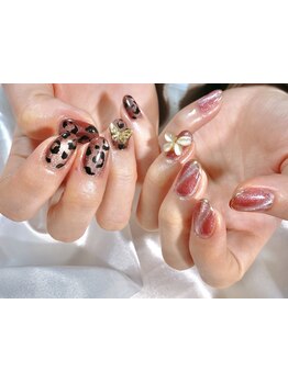 手描きアートが得意なサロン