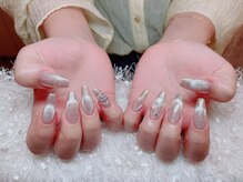 レアネイル 新宿(le'a nail)/マグネットフレンチネイル