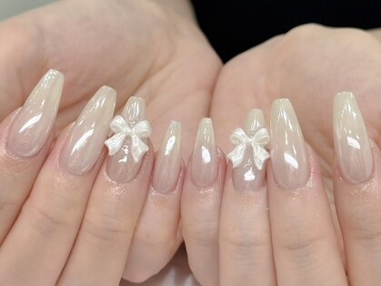 LUCI NAIL新大久保【ルシ ネイル】長さだし/持ち込み/ゴテゴテ/パラジェル/フィルインの写真