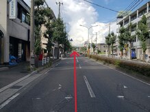 ヨサパーク エスペランサ(YOSA PARK ESPERANZA)/駐車場の道順 1(名谷へ向かう)